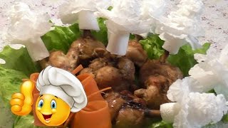 Куриные крылышки в медово-соевом соусе. Очень Вкусный и Простой Рецепт!!! Куриные крылышки в медово-соевом соусе. Очень Вкусный и Простой Рецепт!!!