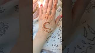 رمضان كريم رمضان mehandi رسم_سهل رمضان_كريمhena heena heenamehndi حنه رمضان هلال_مضان