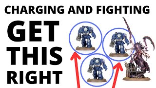 Charge and Fight Phase - Mistakes to AVOID and Tips and Tricks in Warhammer 40K 10th Edition