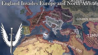 Medieval England is OP! (Hoi4 Europa Universalis Mod Speedrun/Timelapse)
