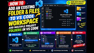 How to Add an Existing Folder & Files to VS Code Workspace – Add Multiple Project Folders in VSCode