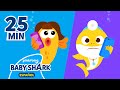 Cinco Pececitos Saltando en el Alga y más canciones | +Recopilación | Baby Shark en Español