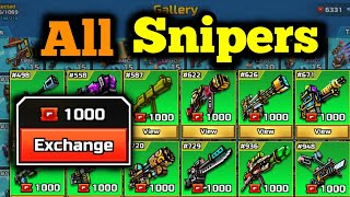 Best Snipers for Coupons in 2023? - Pixel Gun 3D screenshot 5