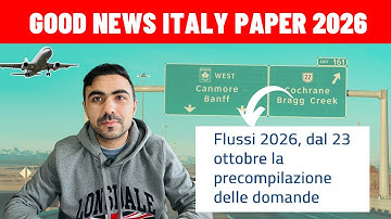 GOOD NEWS FINALLY ITALY 🇮🇹 PAPER 2026 pre-application Date आ गई | Embassy Visa update ￼