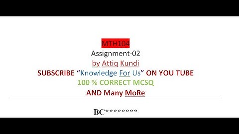 MTH104 Assignment 2 Solution || MTH104 Assignment 2 MS word file solution 2022 || Hasse Diagram