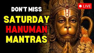 🔴 Saturday Special Hanuman Mantras for Strength & Protection | LIVE
