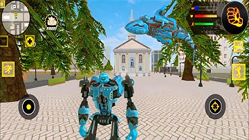 Robot Shark 2 Transformers Game By Naxeex - Android Gameplay