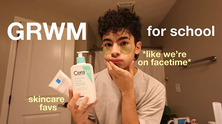 grwm for school chit chat like we’re on facetime | skincare favs + life updates* | vlogmas day 10