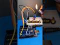 Usefull homemade fire 🔥 detector 🤓 making with Arduino Uno #shorts #firedetector