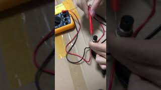 Use Multimeter to Check Scooter Charger output voltage