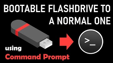 How to unboot flash drive using CMD