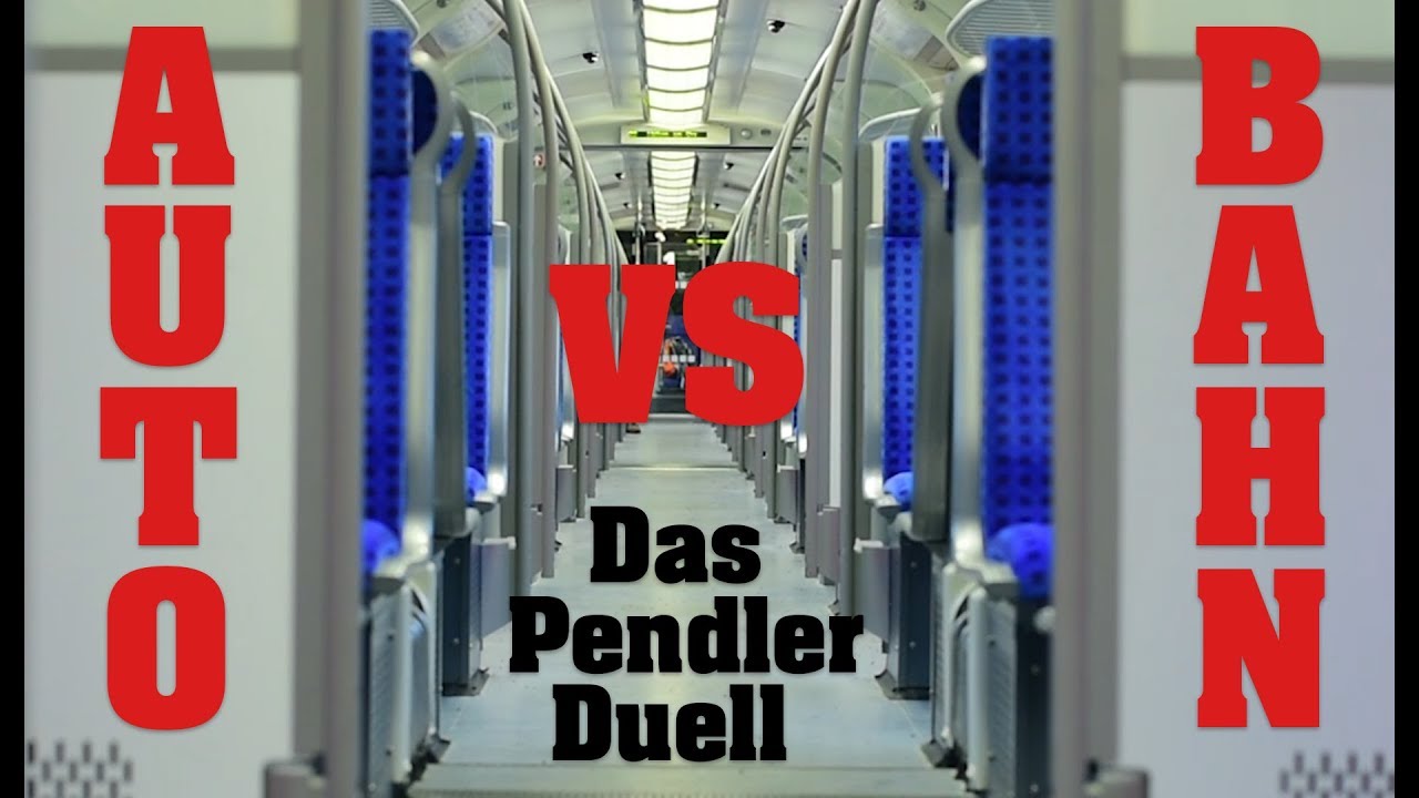 Auto vs Bahn -  Das Pendler-Duell