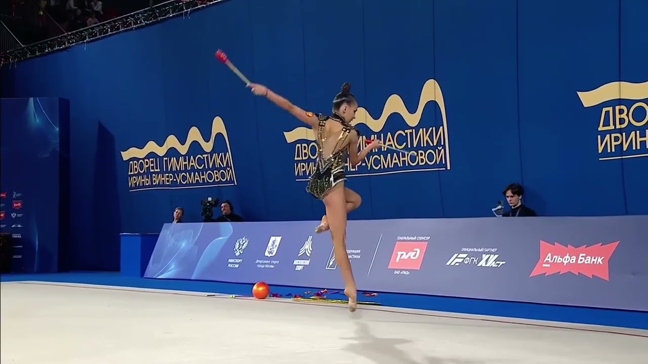 Maria Borisova clubs Championship of Russia 2025 30.50 (All-Around Final 🥇 116.70)