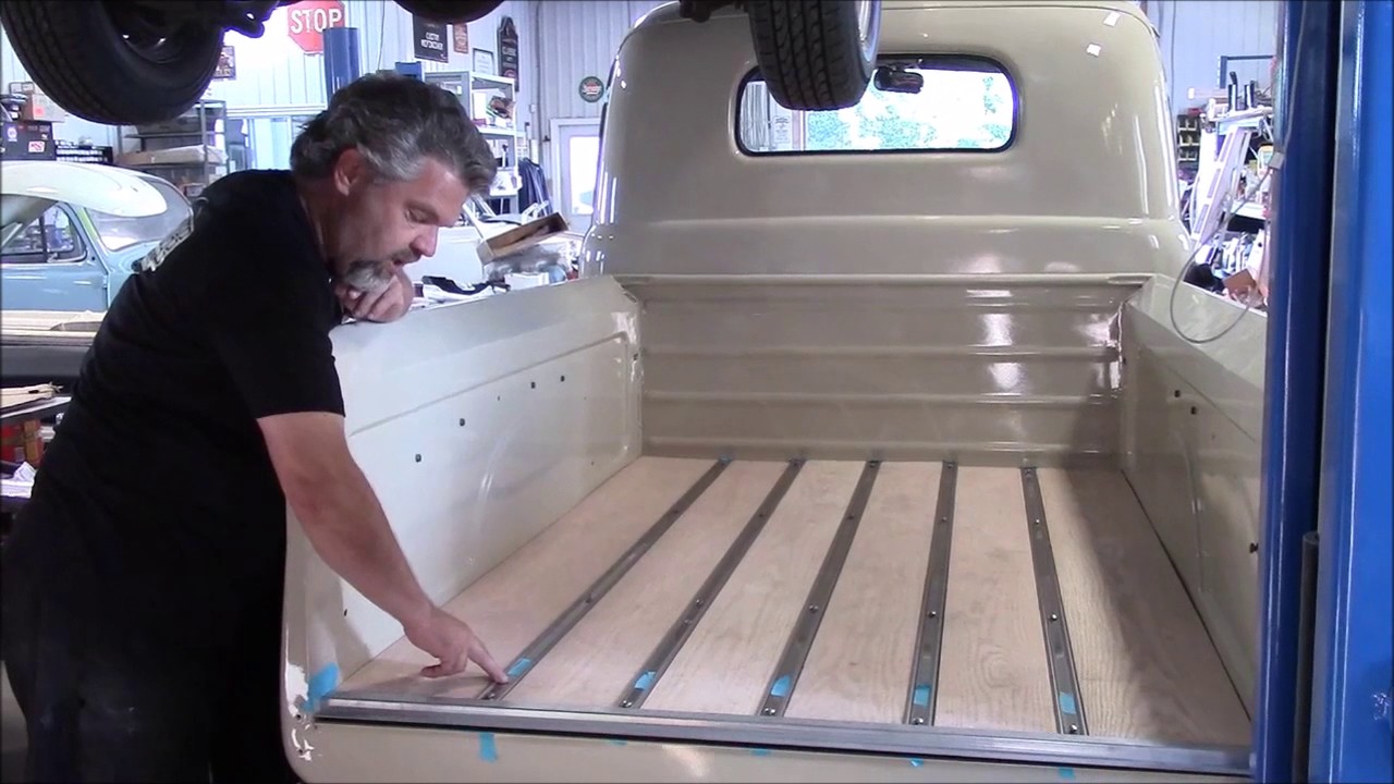 1950 Ford F47 F1 Truck Restoration Update, , New Oak Wood Bed Floor