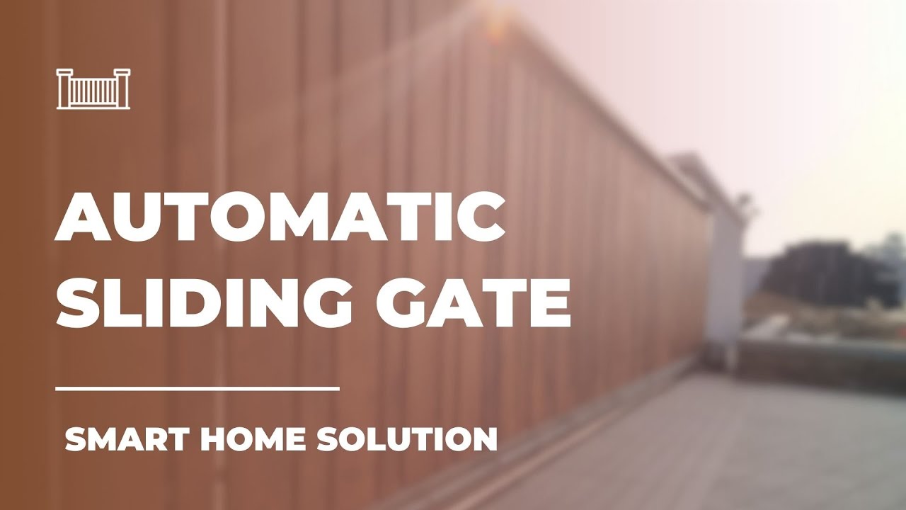 Automatic Sliding Gate by EARTH CONTROL SYSTEMS | Gate Motors | Gate Automation | Surat |