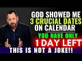 Mario Murillo Prophetic Word 🚨 God Told Me To Warn Everyone About These 3 Dates! Chaos Is Coming!