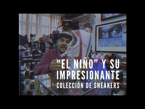 "El Niño" y algunos de los sneakers más raros de su colección