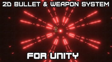 2D Shooter Bullet And Weapon System for Unity - Bullet Pattern Showcase