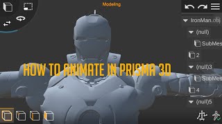 How To Animate In Prisma 3D! Beginner Tutorial screenshot 5