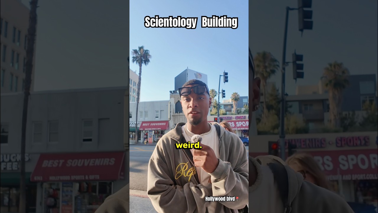 Walked into the Scientology building in Hollywood 