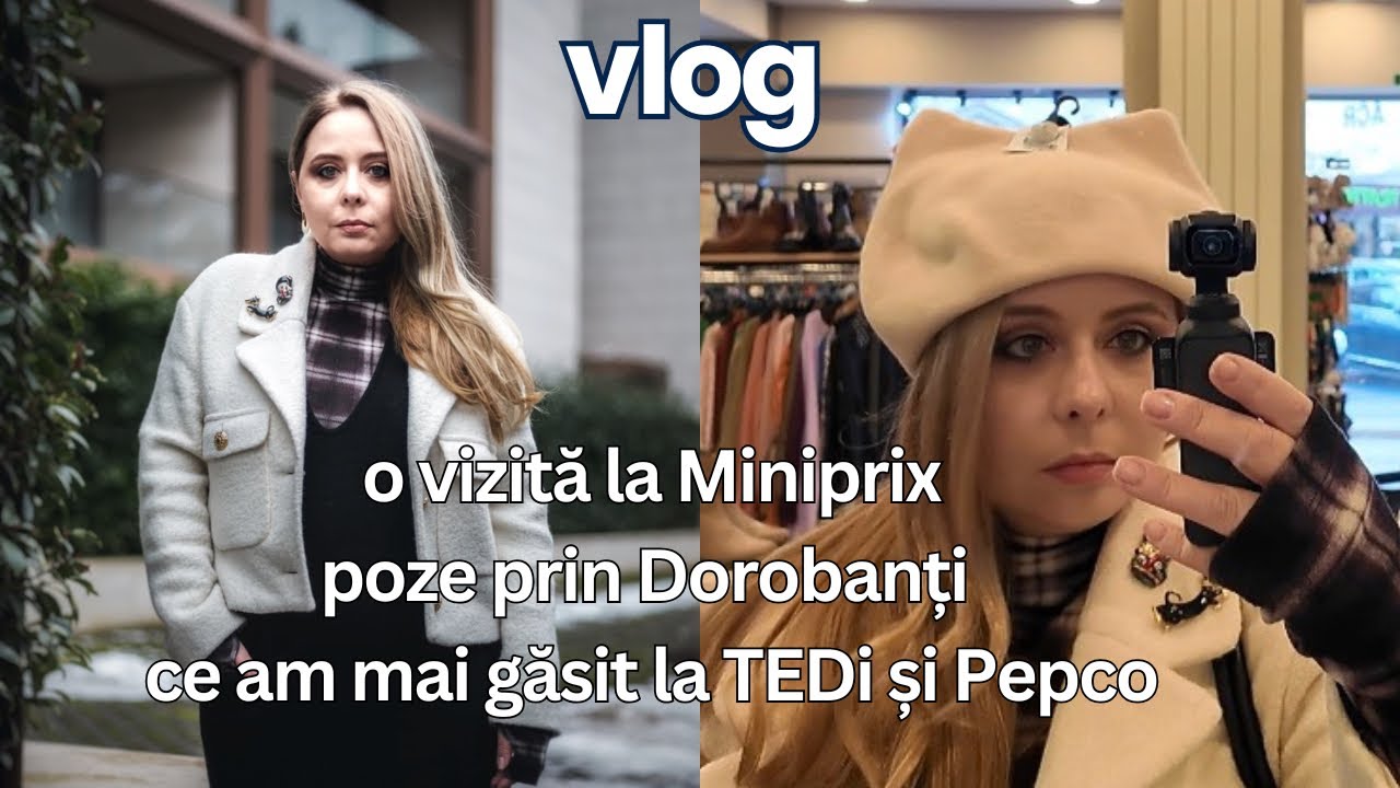 Vlog | prin Miniprix, TEDi, Pepco & haul și poze