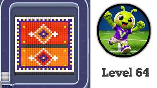 Voxel Blast Jam Level 64 Solutions Walkthrough | Full Gameplay Guide