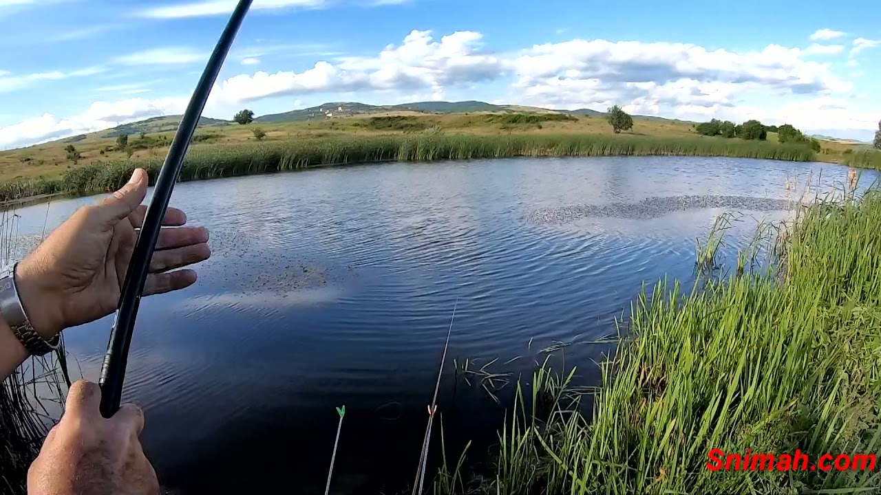 Риболовни изненади на язовир Драговищица до Костинброд