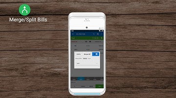 Merge and Split Bills First Data PaxA920