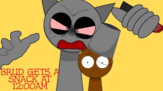 Download Lagu Sprunki, but BRUD GETS A SNACK AT 12:00 AM?? MP3