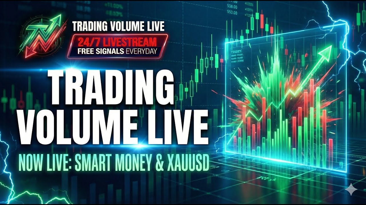 🔴 LIVE | Gold Volume Profile | XAUUSD Trading Volume Data
