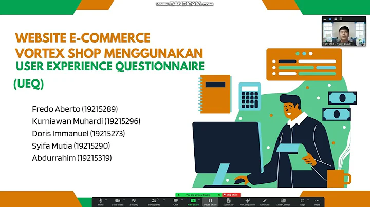 WEBSITE E-COMMERCE VORTEX SHOP MENGGUNAKAN  USER EXPERIENCE QUESTIONNAIRE (UEQ)