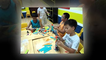 [Phát triển Tư duy và Kỹ năng FasTracKids] Vui lắp ráp robot Thiên văn cùng các bé HUNA