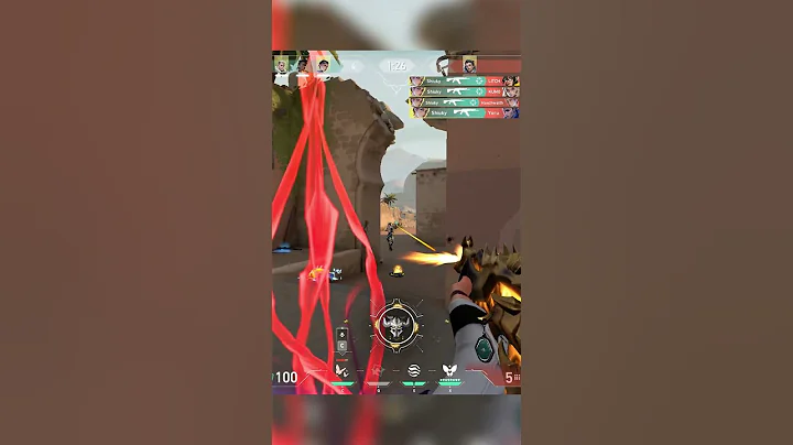 Insane Clove almost Ace🔥 #valorant #shorts #gaming #youtubeshorts #valoranthighlights #valorantclips