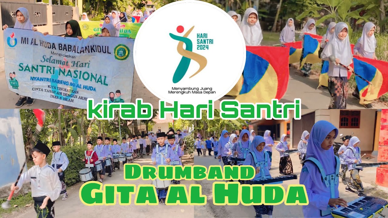 DRUMBAND GITA AL HUDA DI KIRAB HARI SANTRI NASIONAL 2024