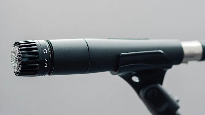 Shure SM57 Dynamic Instrument Microphone Unboxing and Sound Test