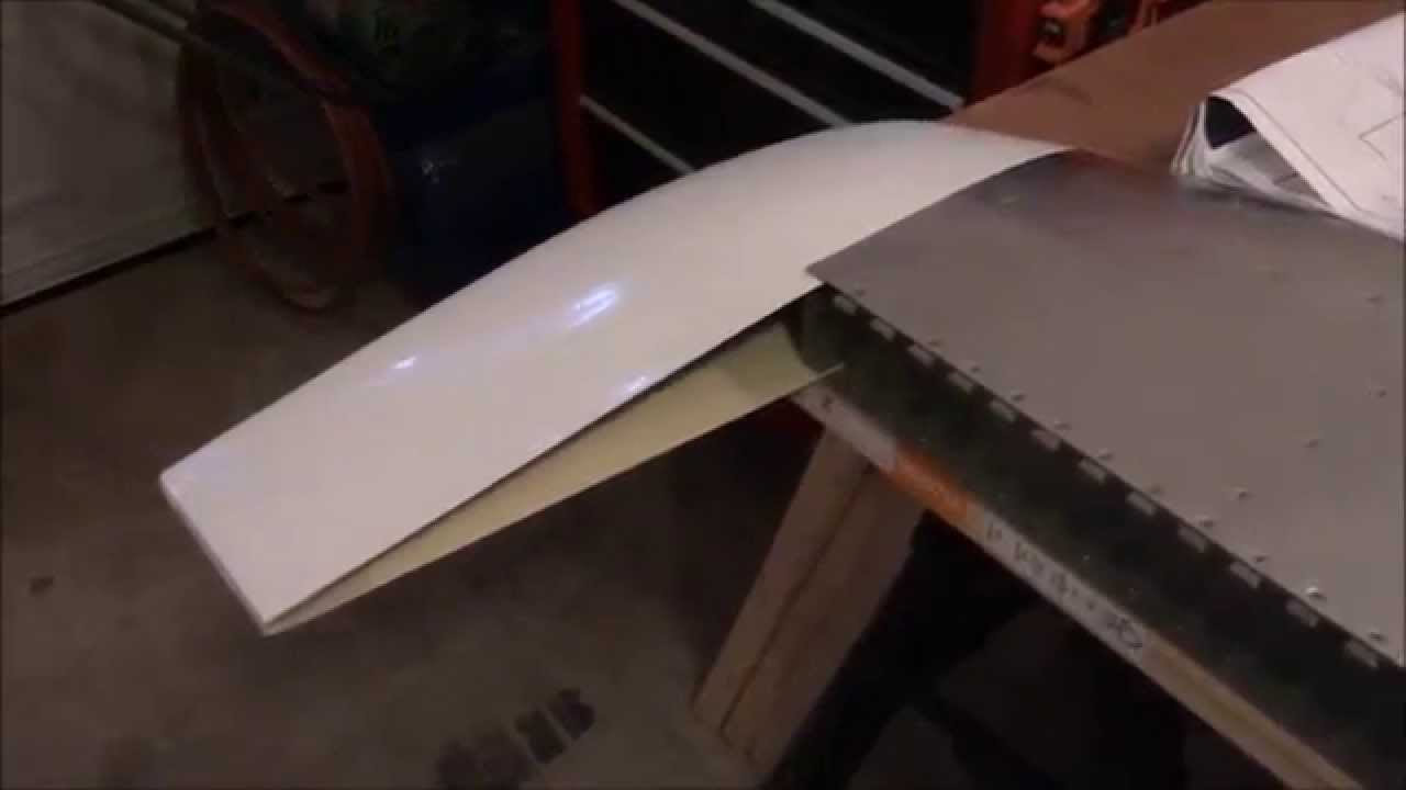 Sonex Aircraft Build Video 22 Fiberglass Horizontal Fitting YouTube