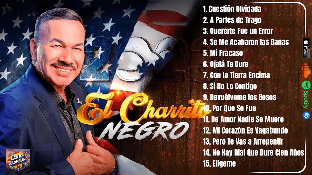 El Charrito Negro - Grandes Éxitos Mix 2025