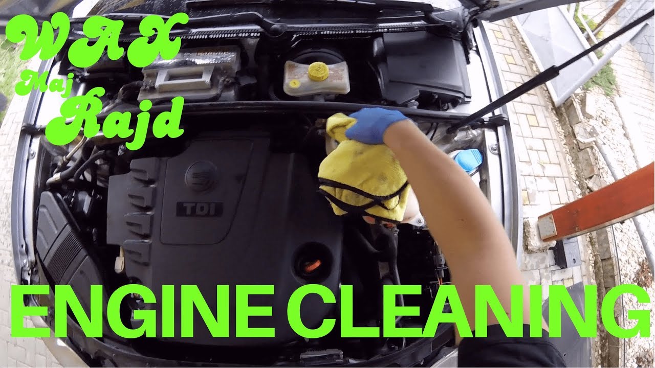 How to clean your engine bay! EASY & QUICK YouTube