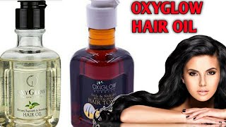 OxyGlow Hair Oil & Hair Tonic || oxyglow bhringraj regrowth hair oil Review || Hp Mehndi