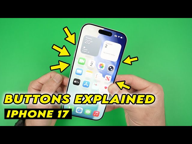 iPhone 17 Buttons Explained : What Every Button Really Does! - YouTube