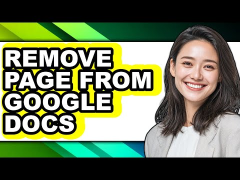 How to Remove Page from Google Docs - Step by Step