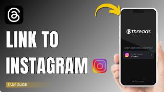 How To Link Threads to Instagram Profile !