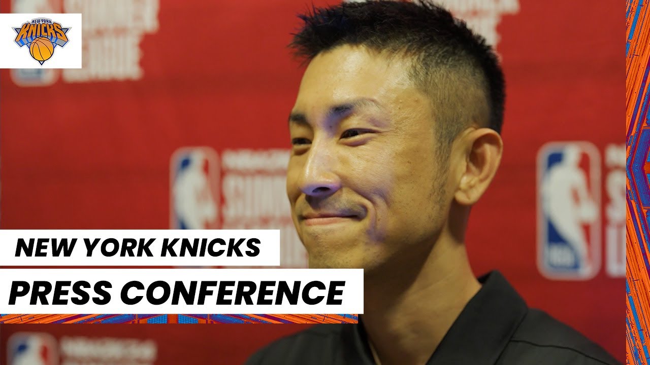 Dice Yoshimoto NY Knicks Media Availability (July 8, 2023) YouTube