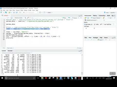 Ecosystem Modeling With Mizer 9: North Sea Model
