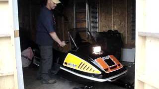 Newly rebuilt 1974 Ski-doo TNT 440 SM