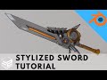 Tutorial: Learn to model a BADASS Stylized Sword in Blender 2.8-Creating Highpoly-[Part 14]