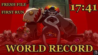 [WORLD RECORD] SPEEDRUN HADES FRESH FILE - FIRST RUN IN 17:41