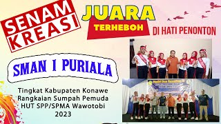 Download Lagu Senam Kreasi - Pecah Penonton JUARA 2 SMAN 1 Puriala MP3