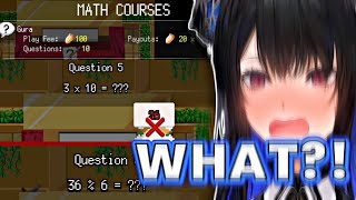 Nerissa tries the Gura level math quiz, but... [Hololive EN]