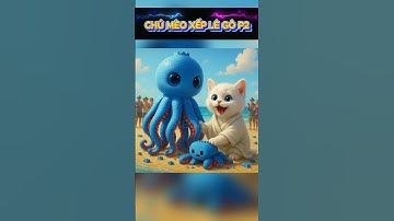 CHÚ MÈO XẾP LEGO P2 #ai #cat #cute #lego #brainrot